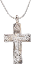 ELEGANT EASTERN EUROPEAN CHRISTIAN CROSS NECKLACE, 17TH-18TH CENTURY - Picardi Jewelry