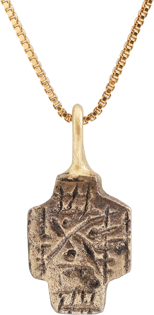 MEDIEVAL EUROPEAN MYSTICAL PENDANT - Picardi Jewelry