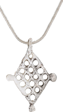 RARE VIKING LATTICE “FERTILE FIELDS” AMULET, C.850-1050 AD - Fagan Arms