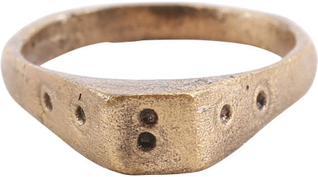 EUROPEAN NOBLE WOMAN’S RING, C.1300, SIZE 4 1/2 - Picardi Jewelry