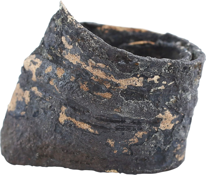 VIKING WARRIOR’S FUNERARY RING C.850-1050 AD - Picardi Jewelry