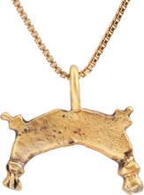 VIKING LUNAR PENDANT NECKLACE, 10th-11th CENTURY AD - Picardi Jewelry