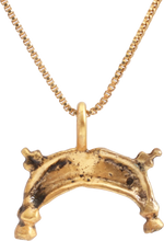 VIKING LUNAR PENDANT NECKLACE, 10th-11th CENTURY AD - Picardi Jewelry