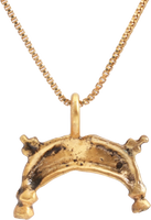 VIKING LUNAR PENDANT NECKLACE, 10th-11th CENTURY AD - Picardi Jewelry