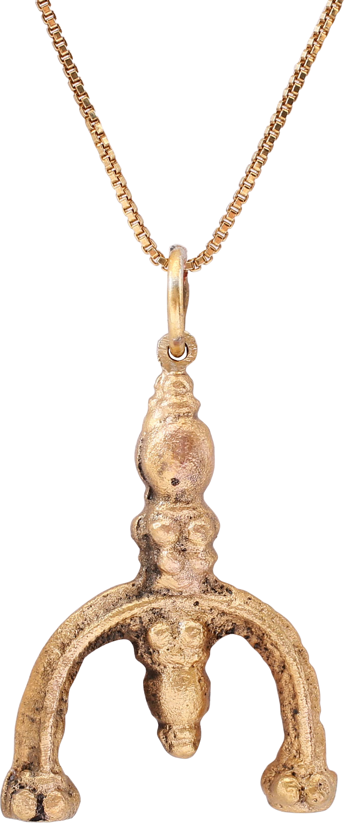 VIKING LUNAR PENDANT NECKLACE, 9TH-10TH CENTURY - Picardi Jewelers