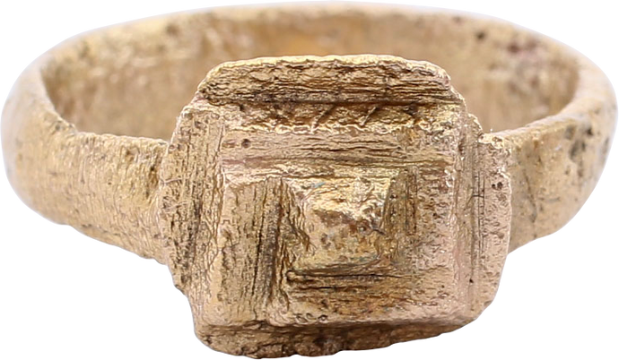 ROMAN PROSTITUTE'S RING, C.100-300 AD, SIZE 5 ¼ - Picardi Jewelry