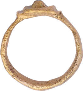 ROMAN PROSTITUTE'S RING, C.100-300 AD, SIZE 5 ¼ - Picardi Jewelry