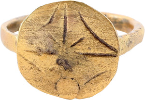 FINE EUROPEAN CHRISTIAN RING C.1100-1200 AD, 8 3/4 - Picardi Jewelers