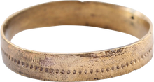 ANCIENT VIKING WEDDING RING, SIZE 7 - Picardi Jewelry