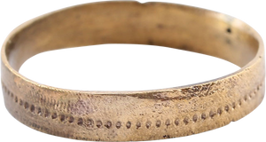 ANCIENT VIKING WEDDING RING, SIZE 7 - Picardi Jewelry