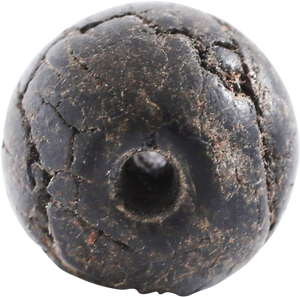 VIKING STONE BEAD, 9TH-11TH CENTURY AD - Picardi Jewelry