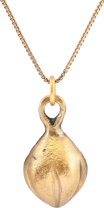 ANCIENT ROMAN SHELL PENDANT NECKLACE C.100-350 AD - Picardi Jewelers