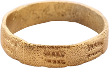 EUROPEAN WOMAN’S WEDDING RING C.1250-1500, SIZE 5 ½ - Picardi Jewelry