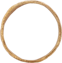 EUROPEAN WOMAN’S WEDDING RING C.1250-1500, SIZE 5 ½ - Picardi Jewelry