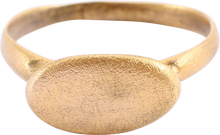 ROMAN SIGNET RING 3RD-5TH CENTURY AD, SIZE 7 1/4 - Picardi Jewelry