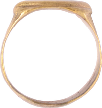 ANCIENT ROMAN/MEDIEVAL EVIL EYE RING, 4TH-8TH CENTURY AD, SIZE 10 - Picardi Jewelry