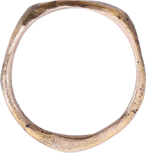 ROMAN SIGNET RING, 2ND-5TH CENTURY AD, SIZE 3 1/4 - Picardi Jewelry