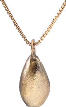 ANCIENT ROMAN SHELL PENDANT NECKLACE C.100-350 AD - Picardi Jewelry