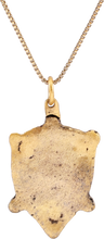 SCANDINAVIAN HEART PENDANT NECKLACE, 11TH-12TH CENTURY AD - Picardi Jewelry