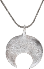 VIKING LUNAR PENDANT NECKLACE, 10TH-11TH CENTURY - Picardi Jewelry