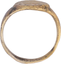 ROMAN SIGNET RING 1ST-4TH CENTURY AD, SIZE 6 - Picardi Jewelry