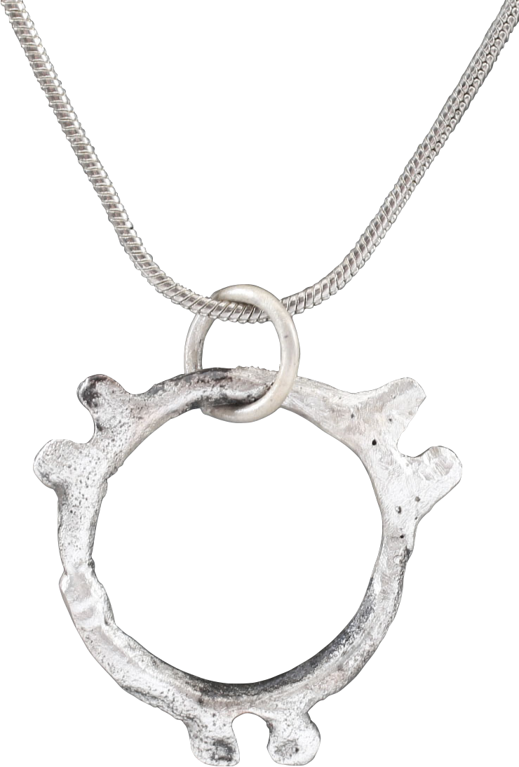 CELTIC PROSPERITY RING NECKLACE, C.300-100 BC - Picardi Jewelers