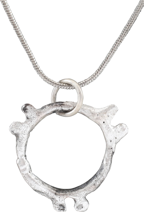 CELTIC PROSPERITY RING NECKLACE, C.300-100 BC - Picardi Jewelers