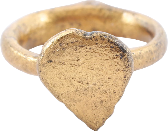 VIKING HEART RING, 11TH CENTURY, SIZE 5 - Picardi Jewelers