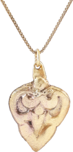 VIKING HEART PENDANT NECKLACE, C. 950-1050 AD - Picardi Jewelry