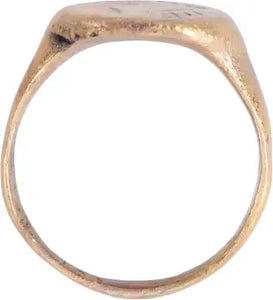 MEDIEVAL EUROPEAN RING C.800AD, SIZE 8 1/2 - Picardi Jewelers