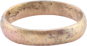 VIKING WOMAN’S WEDDING RING C.850-1050 AD, SIZE 6