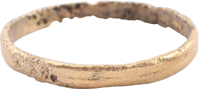 VIKING WEDDING RING 866-1067 AD, SIZE 10 1/2