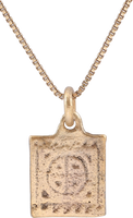 FINE VIKING WARRIOR’S BRACELET PENDANT NECKLACE, 10th-11th CENTURY AD - Picardi Jewelry