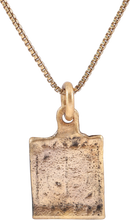 RARE VIKING WARRIOR’S BRACELET PENDANT NECKLACE, 10TH-11TH CENTURY AD - Picardi Jewelry