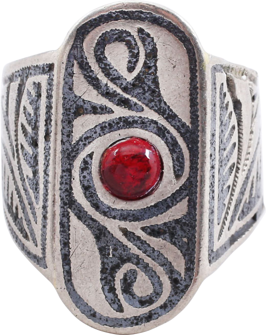 COSSACK WARRIOR'S RING, SIZE 8 3/4 - Picardi Jewelry