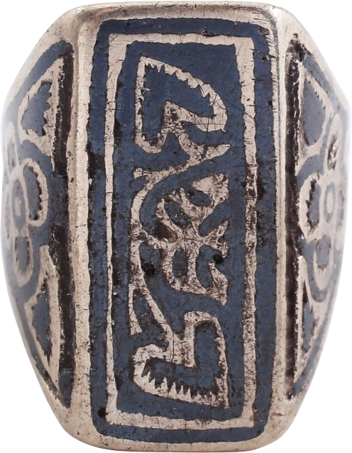 COSSACK WARRIOR'S RING, SIZE 9 1/2 - 10 - Picardi Jewelry