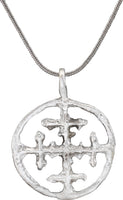 RARE CRUSADER'S CROSS PENDANT NECKLACE, 11th-13th CENTURY - Picardi Jewelers