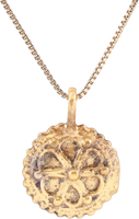 RARE VARIATION MEDIEVAL EUROPEAN AMULET - Picardi Jewelry