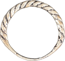 VIKING WARRIOR’S ROPED OR TWIST RING, C.866-1067 AD, SIZE 8 ¾ - Picardi Jewelry