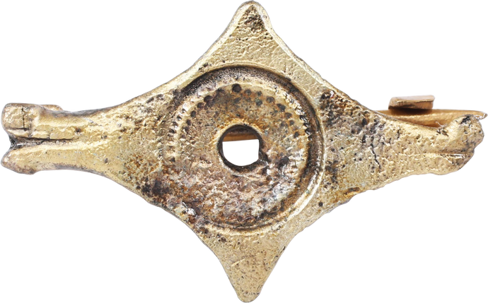 ROMAN WOMAN’S AMULETIC BROOCH C.2ND-4TH CENTURY - Picardi Jewelry