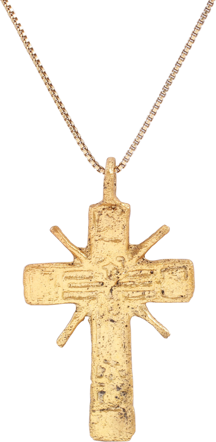 FINE LARGE EASTERN EUROPEAN CROSS, 17TH CENTURY - Picardi Jewelry