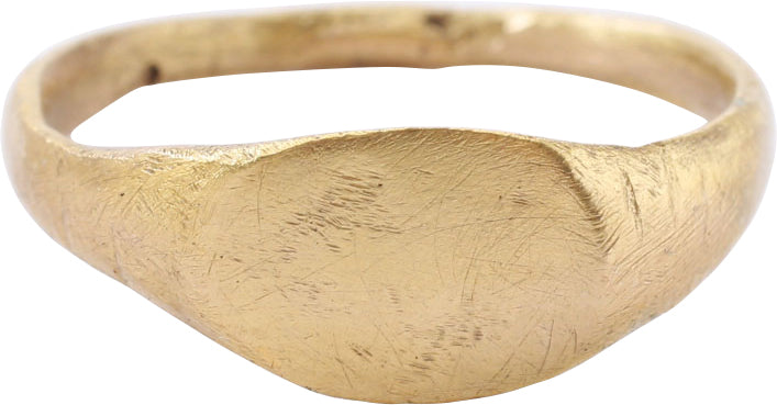 MEDIEVAL MAN’S RING C.6TH-9TH CENTURY AD, SIZE 8