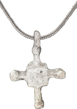 EUROPEAN CONVERT'S CROSS NECKLACE 9TH-10TH CENTURY - Picardi Jewelry