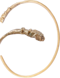 FINE VIKING SERPENT BRACELET 10TH-11TH CENTURY AD - Picardi Jewelry