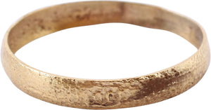 VIKING WEDDING RING, 900-1050 AD, SIZE 10 3/4.