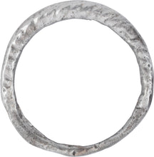 RARE VIKING WOMAN’S BANDE DE PERLES RING, SIZE 7 1/2
