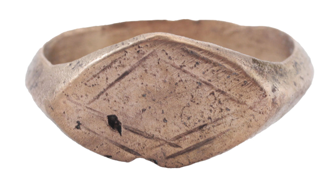 TUDOR/RENAISSANCE RING, 15TH-17TH CENTURY, SIZE 5 3/4
