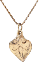 FINE VIKING HEART NECKLACE, C.900-1050 AD - Picardi Jewelry