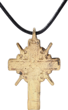 FINE LARGE EASTERN EUROPEAN CROSS, 17TH CENTURY - Picardi Jewelry