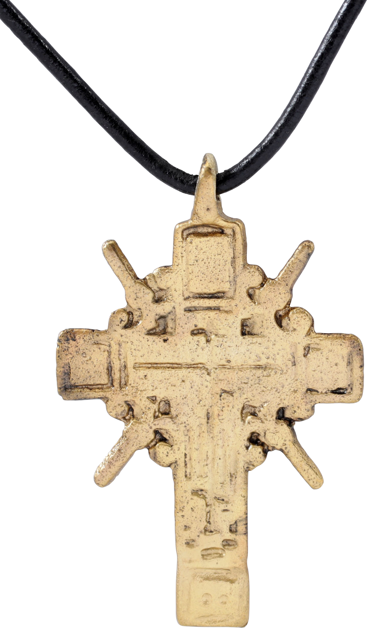 FINE LARGE EASTERN EUROPEAN CROSS, 17TH CENTURY - Picardi Jewelry